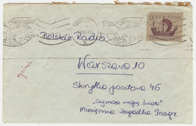 1963 [KO63 375] VII Międzynar. Tydzień Pisania List&oacute;w